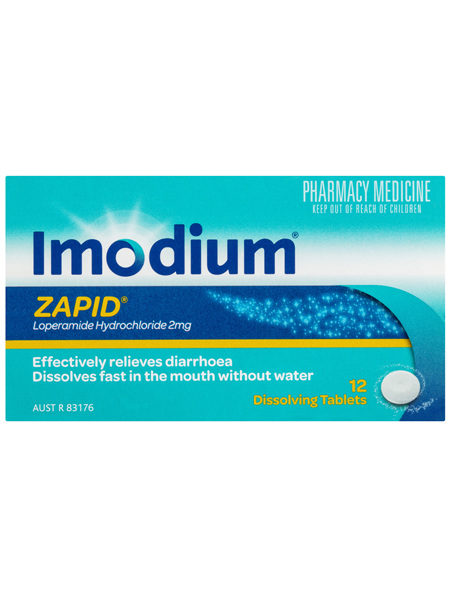 Imodium Zapid Diarrhoea Tablets 12 Pack