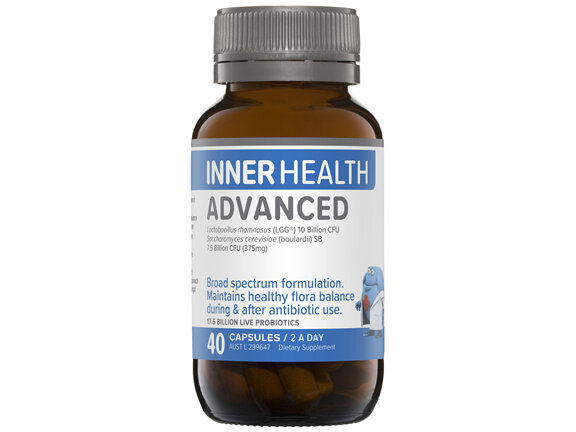 Inner Health Advanced Probiotic 40 Capsules