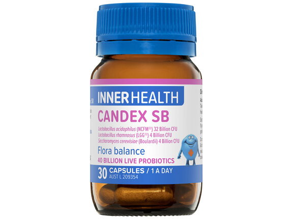 Inner Health Candex SB Probiotic 30 Capsules