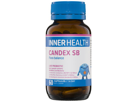Inner Health Candex SB Probiotic 60 Capsules