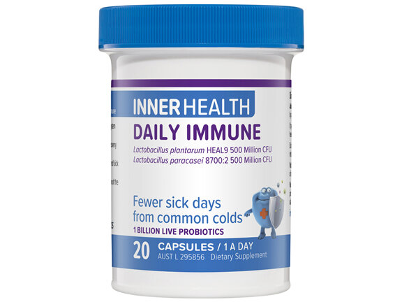 Inner Health Daily Immune Probiotic 20 Capsules