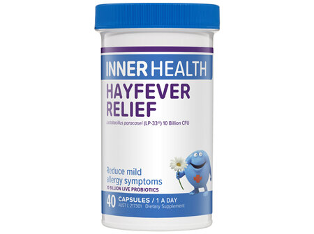 Inner Health Hayfever Relief 40 Capsules
