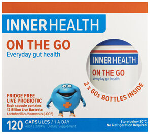 Inner Health On the Go Probiotic 120 Capsules