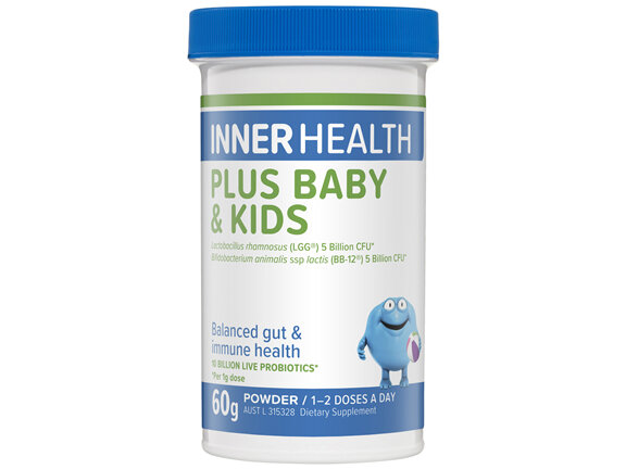 Inner Health Plus Baby & Kids Probiotic 60g Powder