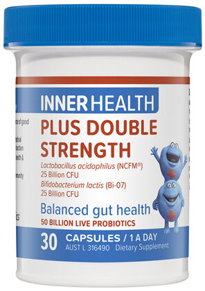 Inner Health Plus Double Strength Probiotic 30 Capsules