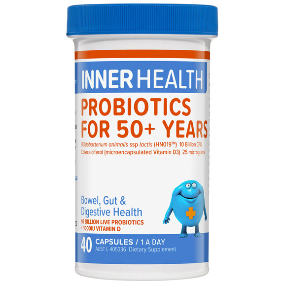 Inner Health Probiotics 50+ 40 Capsules