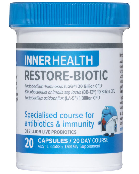 Inner Health Restore-Biotic Probiotic 20 Capsules
