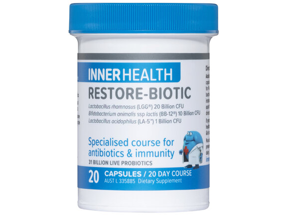 Inner Health Restore-Biotic Probiotic 20 Capsules