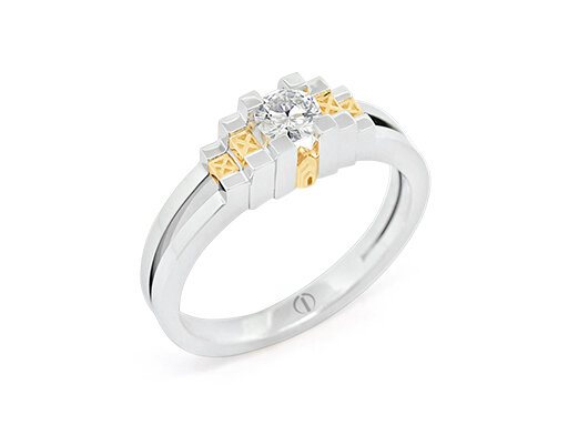 Inspired Empire Delicate Diamond Ring