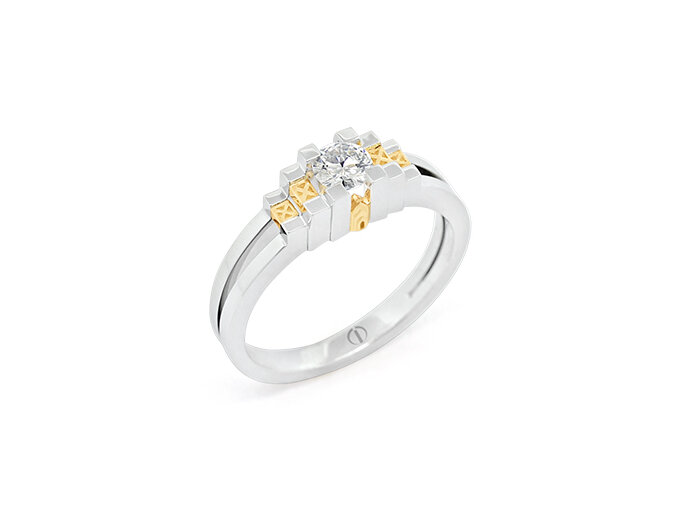 Inspired Empire Delicate Diamond Ring