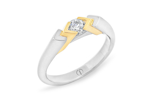 Inspired Raize Delicate Diamond Ring