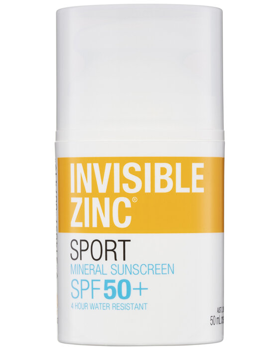 Invisible Zinc Sport Mineral Sunscreen SPF 50+ 50mL