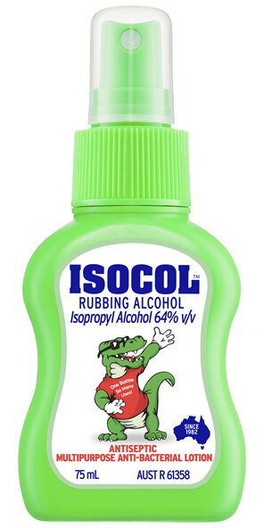 Isocol Rubbing Alcohol Antiseptic 75mL