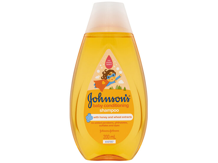 Johnson's 3-in-1 Hypoallergenic Gentle Tear-Free Conditioning Baby Shampoo & Cleansing Wash 200mL
