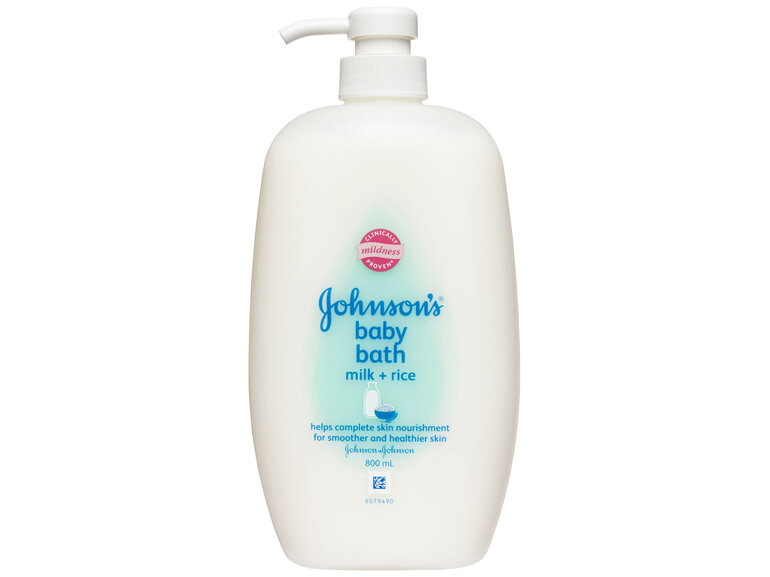 Johnson's Baby Bath Milk + Rice 800mL