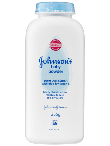 Johnson's Baby Powder Pure Cornstarch With Aloe & Vitamin E 255g
