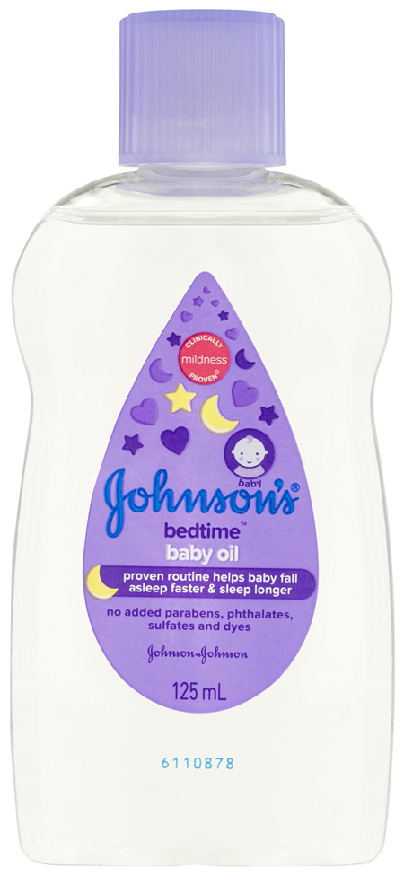 Johnson's Bedtime Baby Oil 125mL