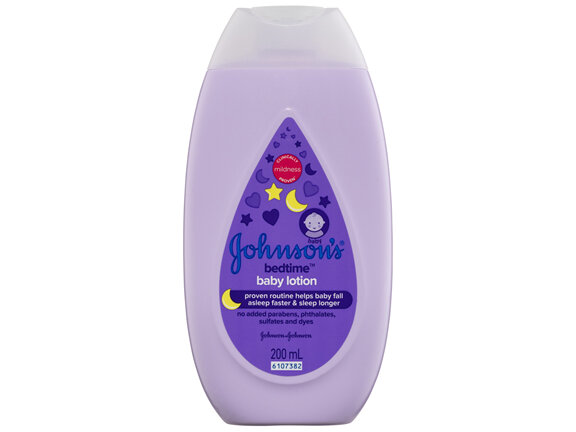 Johnson's Bedtime Gentle Calming Jasmine & Lily Scented Moisturising Baby Lotion 200mL