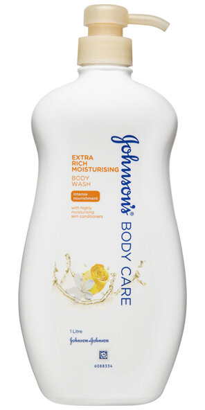 Johnson's Body Care Extra Rich Moisturising Cream Body Wash 1 Litre