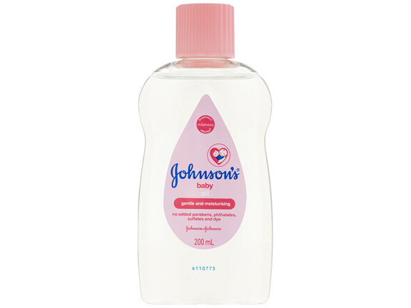 Johnson's Gentle Mild Moisturising Baby Oil 200mL