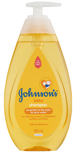 Johnson's Hypoallergenic Gentle Tear-Free Cleansing Baby Shampoo 500mL