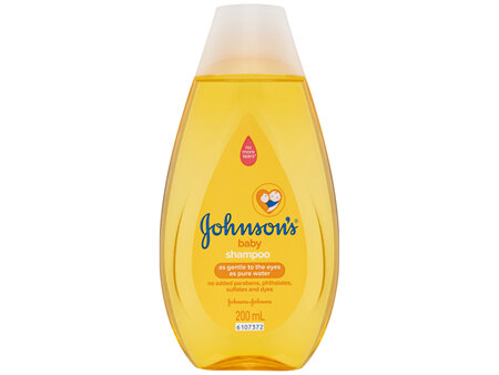 Johnson's Hypoallergenic Gentle Tear-Free Cleansing Baby Shampoo 200mL