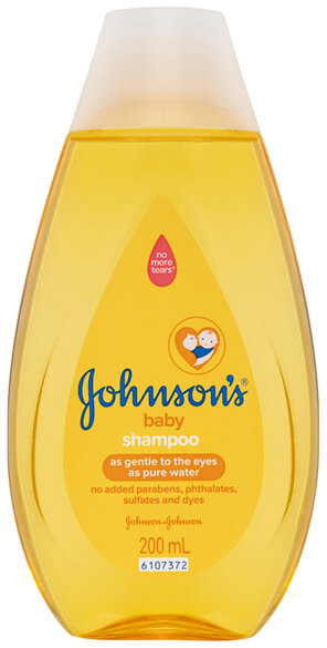 Johnson's Hypoallergenic Gentle Tear-Free Cleansing Baby Shampoo 200mL