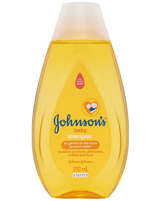 Johnson's Hypoallergenic Gentle Tear-Free Cleansing Baby Shampoo 200mL