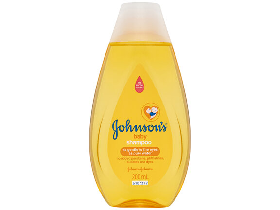 Johnson's Hypoallergenic Gentle Tear-Free Cleansing Baby Shampoo 200mL