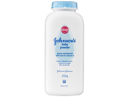 Johnson's Pure Cornstarch With Aloe & Vitamin E Classic Scented Baby Powder 255g