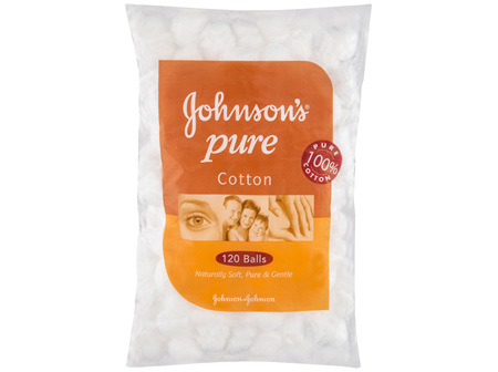 Johnson's Pure Cotton Balls 120