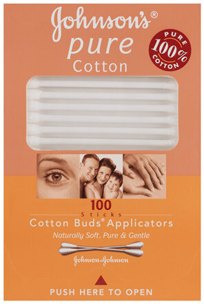 Johnson's Pure Cotton Buds Applicators 100