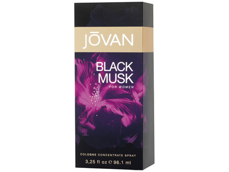 Jovan Black Musk for Women Cologne Natural Spray 96ml