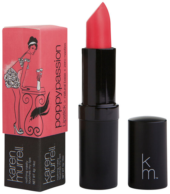 Karen Murrell Poppy Passion Natural Lipstick