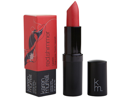 Karen Murrell Red Shimmer Natural Lipstick