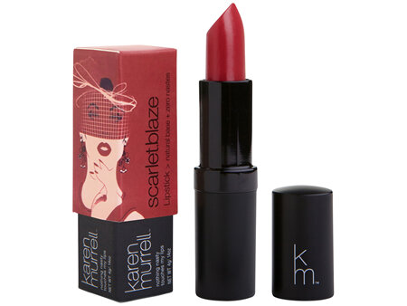 Karen Murrell Scarlett Blaze Natural Lipstick
