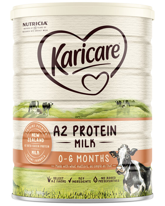 Karicare A2 Protein Milk 1 Baby Infant Formula From Birth to 6 Months 900g