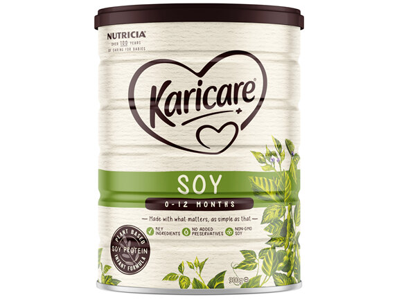 Karicare Soy Baby Infant Formula From Birth to 12 Months 900g