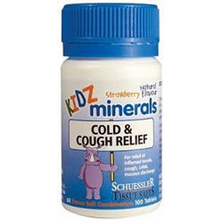 KIDZ MINERALS Cold & Cough 100tabs
