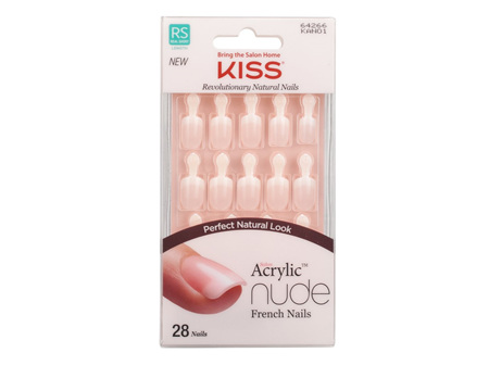 KISS Acrylic Nude French Nails - Breathtaking