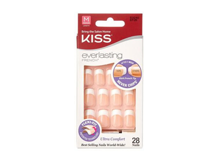 Kiss Nails - Everlasting French - Infinite (Medium Pink)