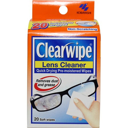 KOBAYASHI Clearwipe Lens Clean 20s