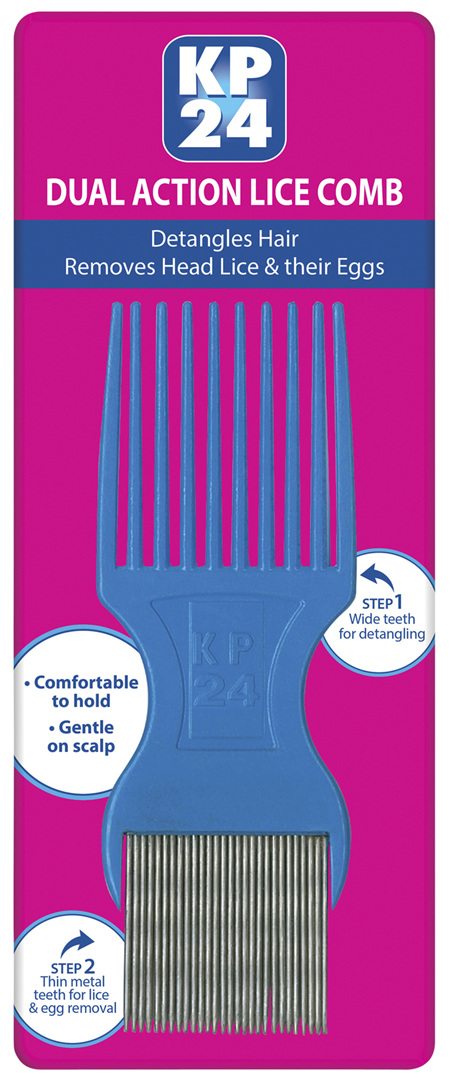 KP24 Metal Lice Comb