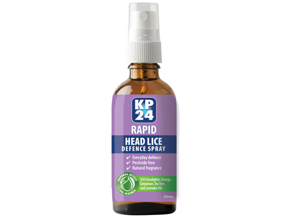 KP24 Rapid Head Lice Defence Spray 50mL