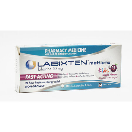 LABIXTEN Melt for Kids Tabs 10mg 10s