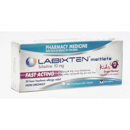 LABIXTEN Melt for Kids Tabs 10mg 30s