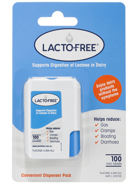Lacto-Free Tablets 100 Pack