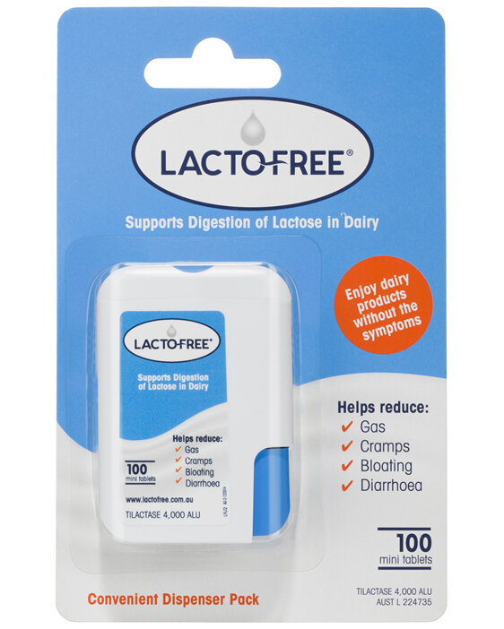 Lacto-Free Tablets 100 Pack