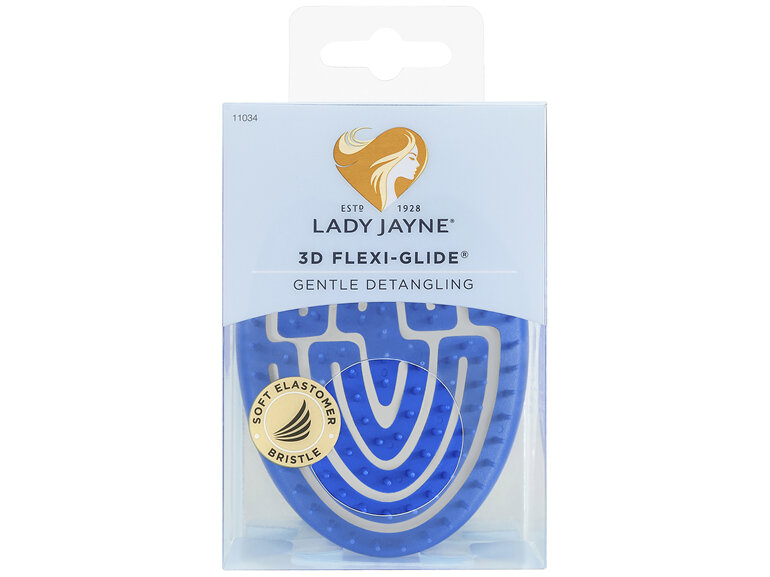 Lady Jayne 3D Flexi-Glide Detangler Brush
