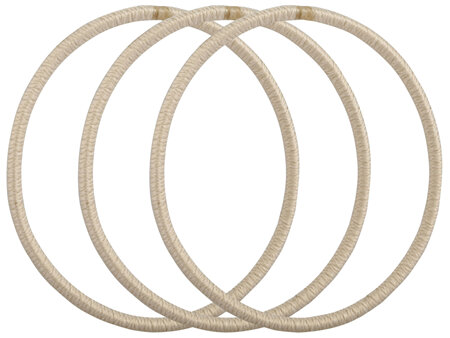 Lady Jayne Blonde Snagless Elastics - Pk18